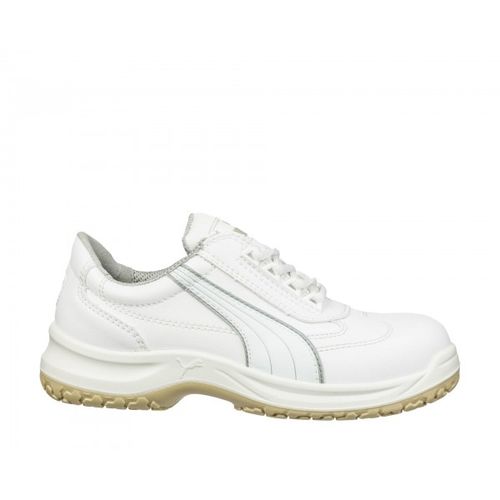 Calzado de seguridad para laboratorio - CLARITY LOW - PUMA SAFETY SHOES - antideslizante / de cuero / de microfibra