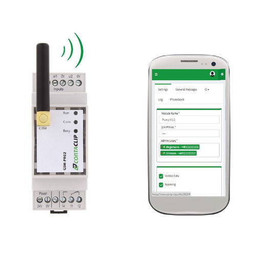 Módulo de comunicación GSM - GSM-PRO2 - CONTA-CLIP Verbindungstechnik GmbH - a distancia