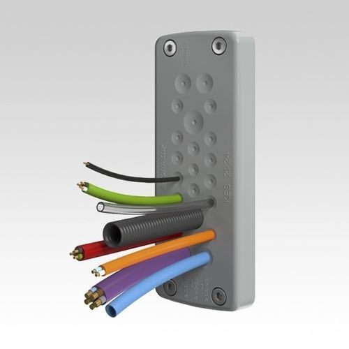 Entrada de cable IP66 - KES series - CONTA-CLIP Verbindungstechnik GmbH - para armarios eléctricos / para aplicaciones higiénicas