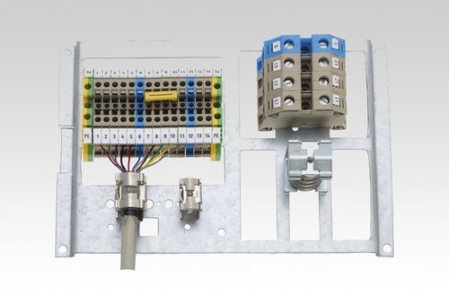 Material de blindaje CEM - Shield-connection clip - CONTA-CLIP Verbindungstechnik GmbH