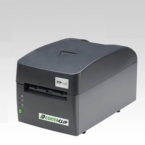 Impresora de transferencia térmica compacta - TTPCard - CONTA-CLIP Verbindungstechnik GmbH