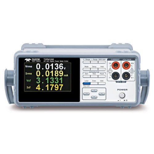 Dispositivo de medición de potencia digital - T3PM series - Teledyne LeCroy Europe - benchtop / USB / monofásico