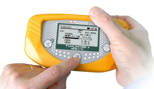 Analizador de red eléctrica - TVHUNTER+ ISDB-T - PROMAX ELECTRONICA - de calidad de la energía / portátil