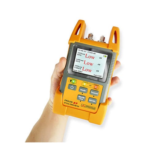 Dispositivo de medición de potencia óptico - PROLITE-57 - PROMAX ELECTRONICA - digital / portátil