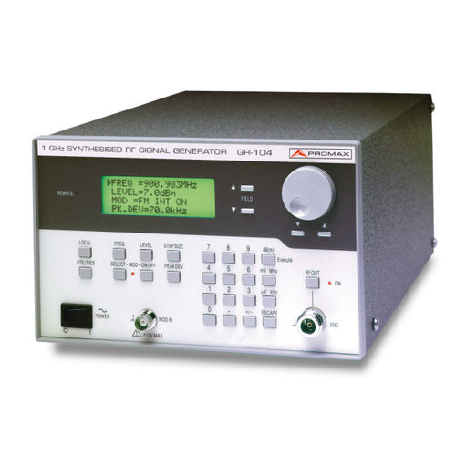 Generador de señal - GR-104 - PROMAX ELECTRONICA - RF / de bajo nivel de ruido de fase