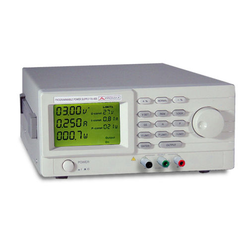 Alimentación eléctrica de mesa - FA-405 - PROMAX ELECTRONICA - AC/DC / ajustable / programable