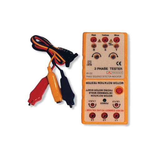 Indicador de secuencia de fases - AR-225 - PROMAX ELECTRONICA - LED / de mano