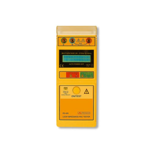 Aparato de pruebas de tierra de impedancia de bucle - PE-425 - PROMAX ELECTRONICA - de red eléctrica / digital