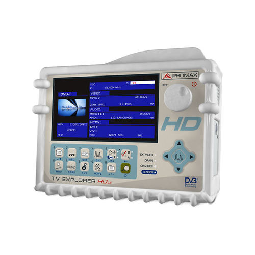 Analizador de red eléctrica - TV EXPLORER HD LE - PROMAX ELECTRONICA - de calidad de la energía / benchtop