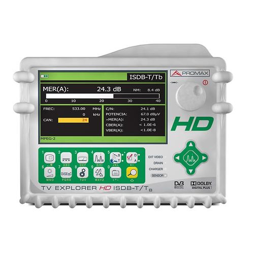 Analizador de red eléctrica - EXPLORER HD ISDB-T/Tb - PROMAX ELECTRONICA - ORP / benchtop