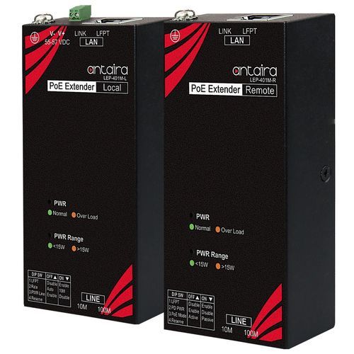 Prolongador Ethernet - LEP-401M-KIT - Antaira Technologies - industrial / PoE