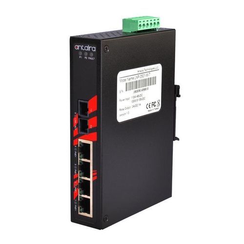 Conmutador Ethernet no administrable - LNP-0501-M - Antaira Technologies - 5 puertos / empotrable / en riel DIN