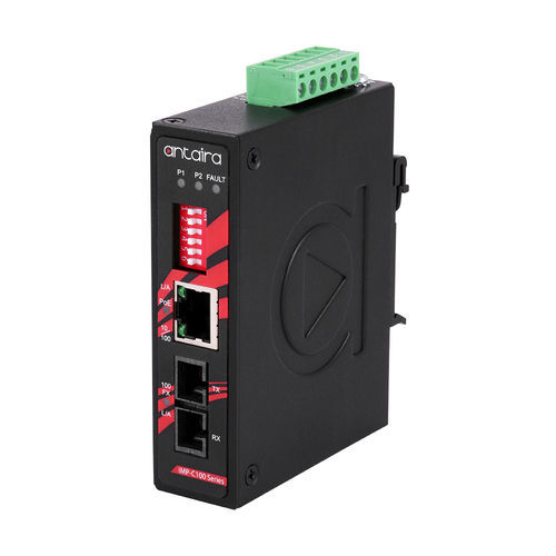 Convertidor de protocolos - IMP-C100-S3-T - Antaira Technologies - de longitud de onda / de velocidad / de medios