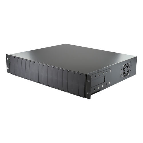 Chasis en bastidor - FCU-RACK16-DC - Antaira Technologies - 19" / 2U