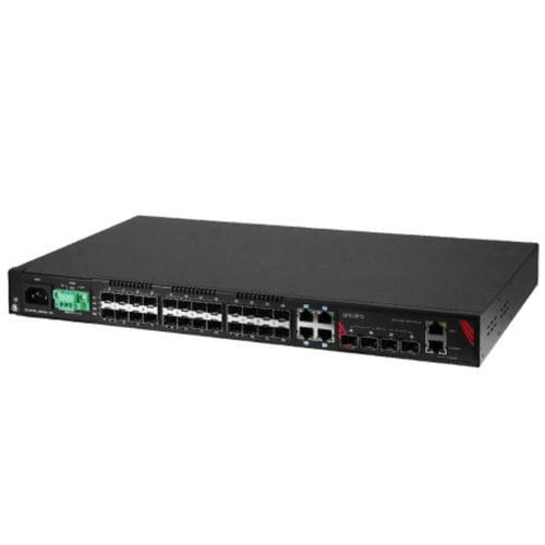Conmutador Ethernet administrable - LMX-3228G-10G-SFP-AD - Antaira Technologies - 32 puertos / Gigabit Ethernet / gigabit