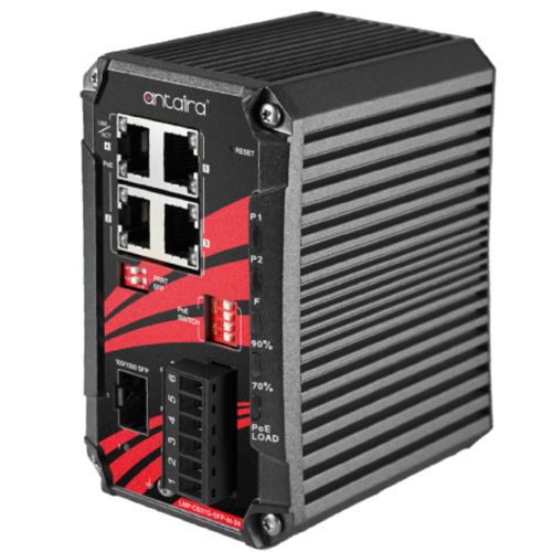 Conmutador Ethernet no administrable - LNP-C501G-SFP-bt-24-T - Antaira Technologies - 5 puertos / Gigabit Ethernet / gigabit