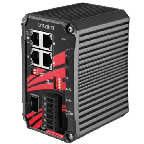 Conmutador Ethernet no administrable - LNP-C501G-SFP-bt-24 - Antaira Technologies - 5 puertos / Gigabit Ethernet / gigabit