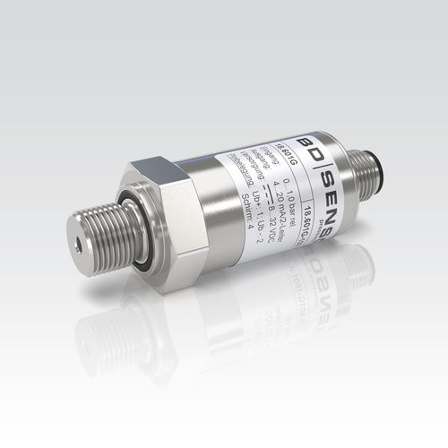 Transmisor de presión relativa - 18.601 G - BD|SENSORS GmbH - de membrana / piezorresistivo / 4-20 mA