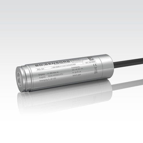 Sensor de nivel de acero inoxidable - DCL 531 - BD|SENSORS GmbH - hidrostático / para aceite / para agua