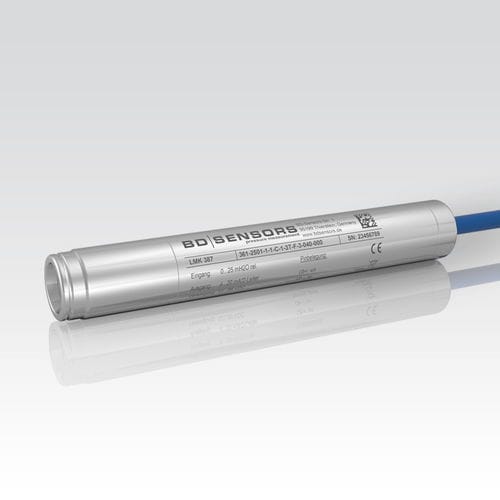 Sensor de nivel hidrostático - LMK 387 - BD|SENSORS GmbH - para agua / para carburante / para aceite