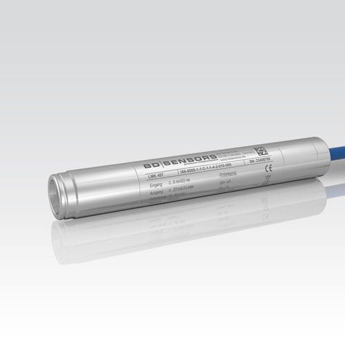 Sensor de nivel hidrostático - LMK 487 - BD|SENSORS GmbH - para líquido / para tanque / de vigilancia de llenado
