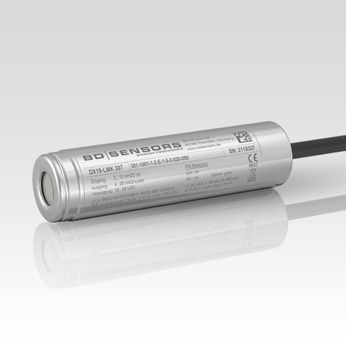 Sensor de nivel hidrostático - LMK 307 - BD|SENSORS GmbH - para agua / para carburante / para aceite