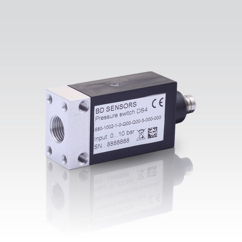 Presostato-vacuostato electrónico - DS 4 - BD|SENSORS GmbH - de vacío / para gas / OEM