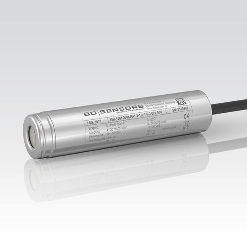 Sensor de nivel con medida de temperatura - LMK 307 T - BD|SENSORS GmbH - hidrostático / para agua / para carburante