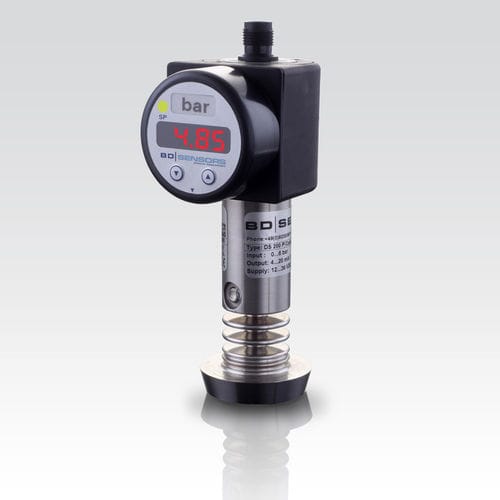 Presostato-vacuostato electrónico - DS 200 P - BD|SENSORS GmbH - de vacío / para líquido y gas / de acero inoxidable