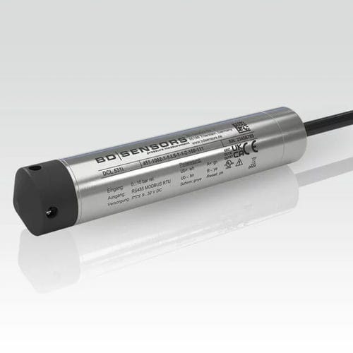 Sensor de profundidad y de nivel hidrostático - DCL 531i - BD|SENSORS GmbH - para carburante / para agua / para aceite