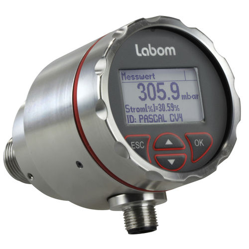 Transmisor de presión relativa - PASCAL CV4 - LABOM Mess- und Regeltechnik GmbH - absoluta / piezorresistivo / 4-20 mA