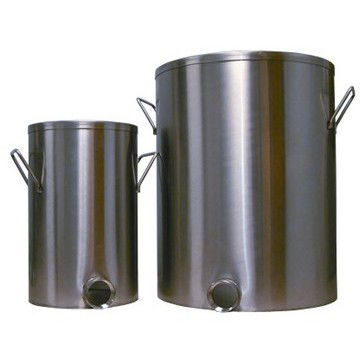 Bidón de acero - ISMV, CQ series - INDCO - de acero inoxidable