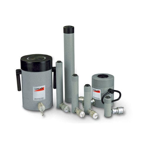 Cilindro de acero - LSC series - LUKAS Hydraulik GmbH - hidráulico / de simple efecto / reforzado
