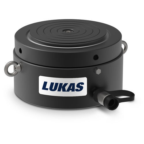 Cilindro de carrera corta - HFCL series - LUKAS Hydraulik GmbH - hidráulico / de simple efecto con retorno por gravedad / de acero