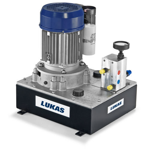 Grupo hidráulico con motor eléctrico - PO6-LSI-10-50 - LUKAS Hydraulik GmbH - compacto / móvil / de bajo ruido