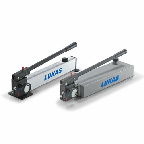 Bomba hidráulica de mano - ZPH series - LUKAS Hydraulik GmbH - compacta / de simple efecto / de doble efecto