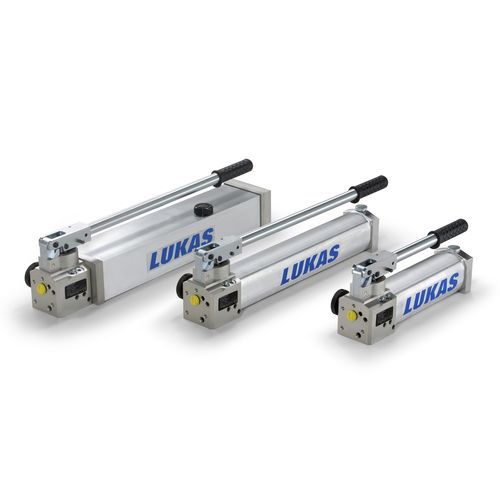 Bomba hidráulica de mano - LH series - LUKAS Hydraulik GmbH - de simple efecto / de doble efecto / compacta
