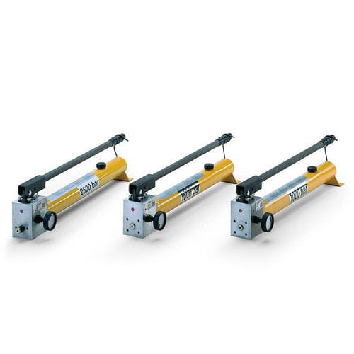 Bomba hidráulica de alta presión - HKP series - LUKAS Hydraulik GmbH - de mano / de prueba / monoetapa