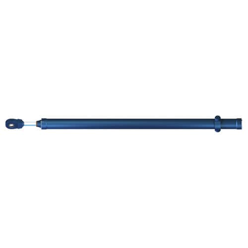 Cilindro hidráulico - Montanhydraulik - para compuerta de segmento / con sensor de posición integrado