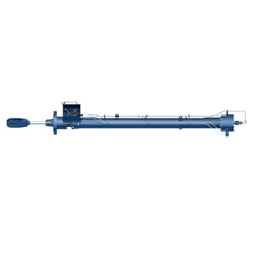 Cilindro hidráulico - Montanhydraulik - de doble efecto / con sensor de posición integrado