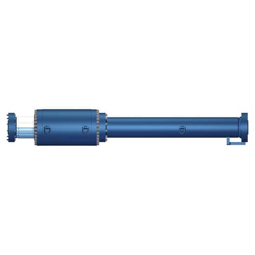 Cilindro hidráulico - Montanhydraulik - de fijación / para pinza / de alta presión