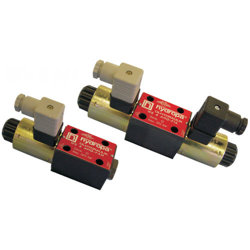 Distribuidor hidráulico de cajón - WE6AH - Hydropa - con accionamiento manual / accionado por solenoide