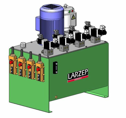 Grupo hidráulico con motor eléctrico - HFM-HFE  - Larzep - multiusos / estacionario