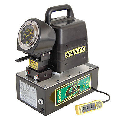 Bomba hidráulica con motor eléctrico - G3 series - SIMPLEX