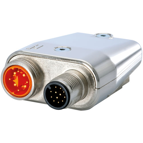 Conector de datos - TWINTUS - HUMMEL - DIN / rectangular / con brida