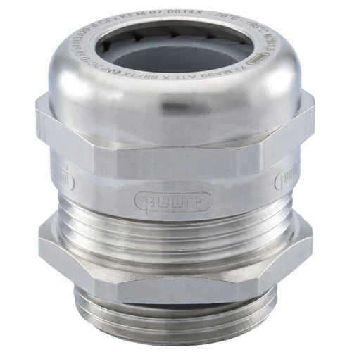 Prensaestopas de poliamida - HSK-M-EMC-Ex - HUMMEL - de latón niquelado / IP68 / IP69K