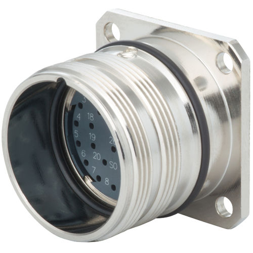 Conector de datos - 7.410.700.000 - HUMMEL - circular / M27 / de cobre