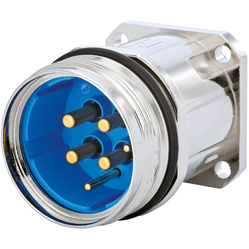 Conector de paneles - 7.740.023.000 - HUMMEL - de alimentación eléctrica / DIN / circular