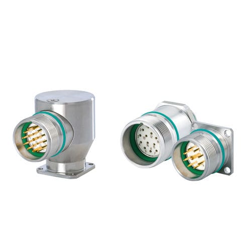 Conector de datos - 7.4 series - HUMMEL - en ángulo recto / circular / enchufe