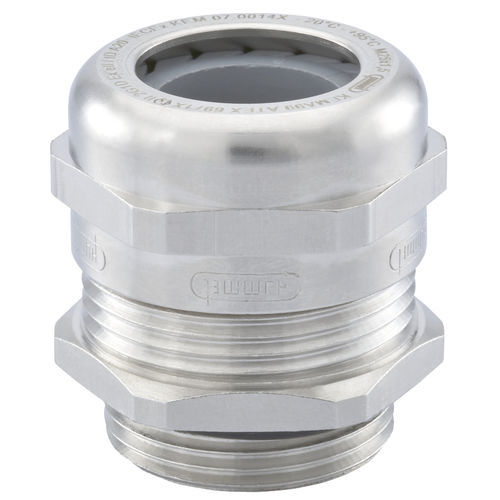 Prensaestopas de latón niquelado - HSK-M-EMC-PVDF-Ex - HUMMEL - IP68 / IP69K / antideflagrante